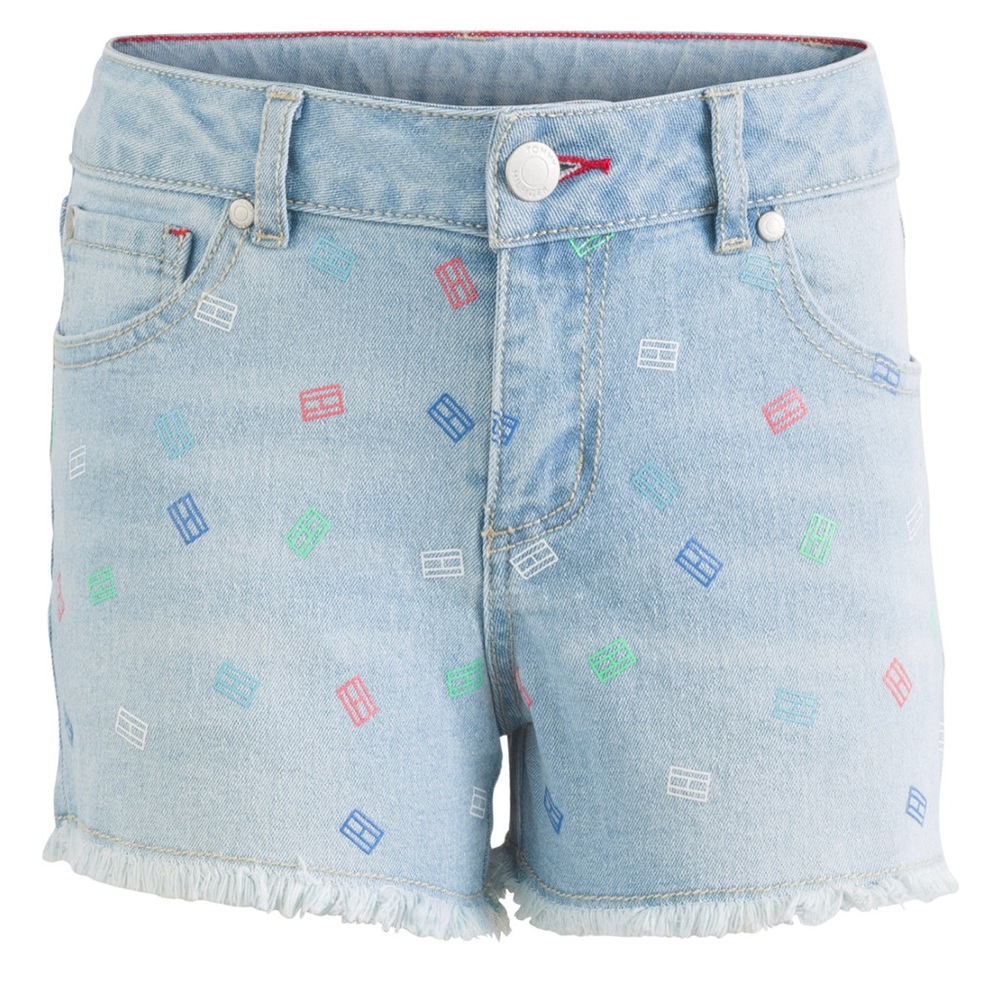 Tommy Hilfiger girl denim shorts size 10